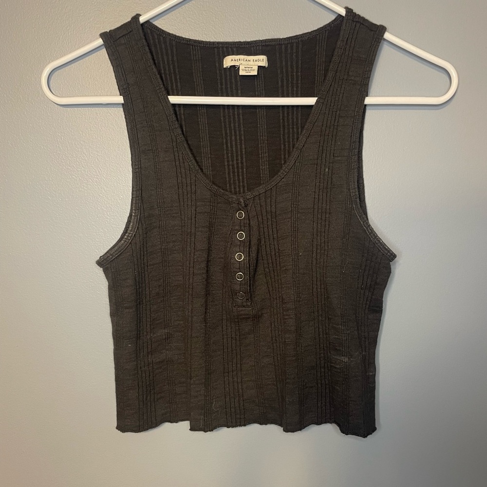 American Eagle black tank top